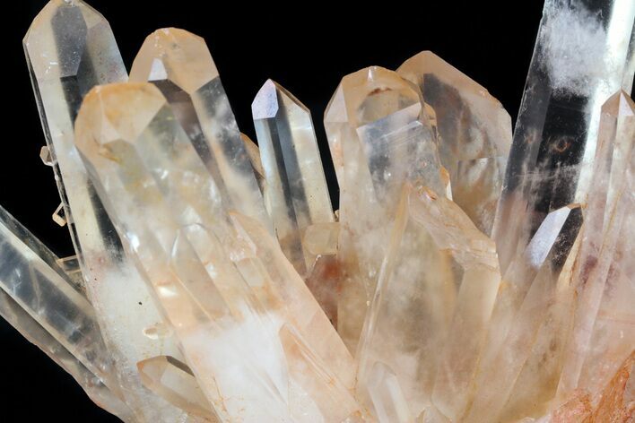 Tangerine Quartz Crystal Cluster - Madagascar #58842